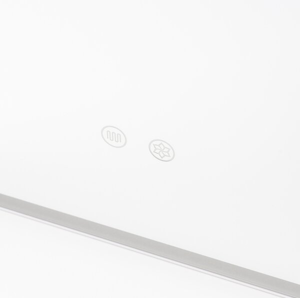 BRILAGI - LED Zrcadlová koupelnová skříňka s podsvícením NOTO SINGLE 77x65 cm