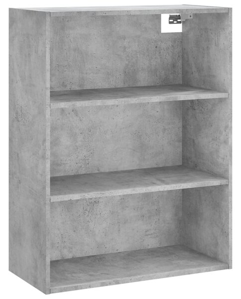 Skříň highboard betonově šedá 69,5x34x180 cm kompozitní dřevo 3189945