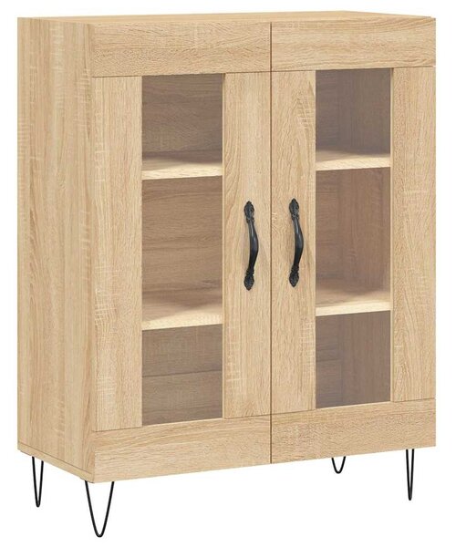 Skříň highboard dub sonoma 69,5 x 34 x 180 cm kompozitní dřevo 3189312