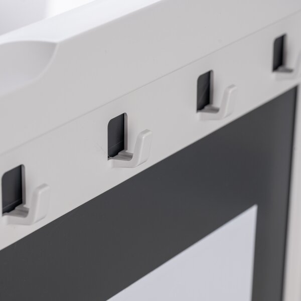 BRILAGI - LED Zrcadlová koupelnová skříňka s podsvícením NOTO SINGLE 60x65 cm