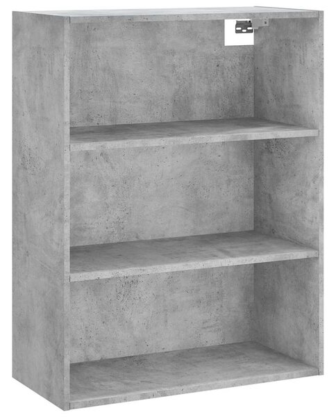 Skříň highboard betonově šedá 69,5x34x180 cm kompozitní dřevo 3189313