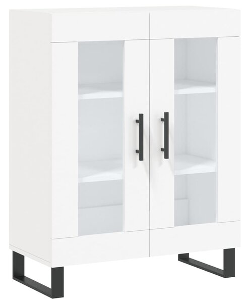 Skříň highboard bílá 69,5 x 34 x 180 cm kompozitní dřevo 3199641
