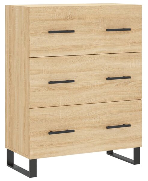 Skříň highboard dub sonoma 69,5 x 34 x 180 cm kompozitní dřevo 3198428