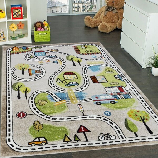 Dětský koberec Smart Kids 22919 beige 120 x 180 cm 120 x 180 cm