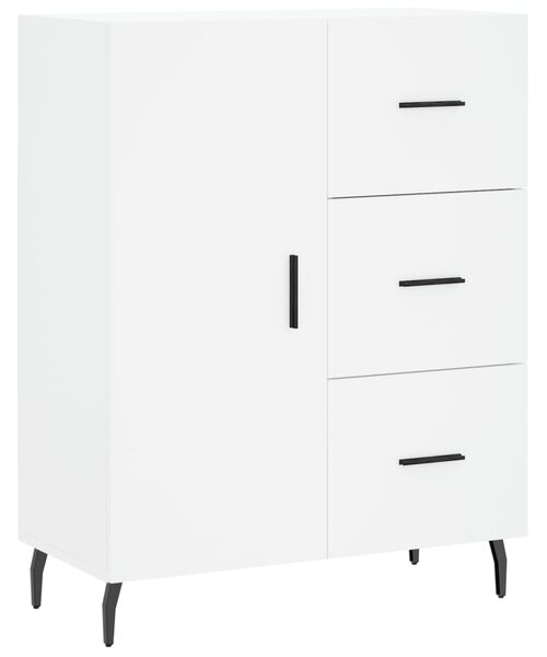 Skříň highboard bílá 69,5 x 34 x 180 cm kompozitní dřevo 3199825