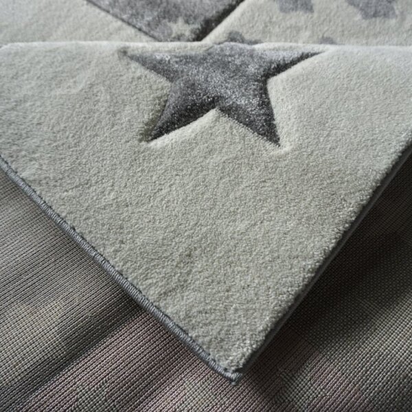 Dětský koberec Kiddy 20339/255 Star 120 x 170 cm - SLEVA 120 x 170 cm - SLEVA