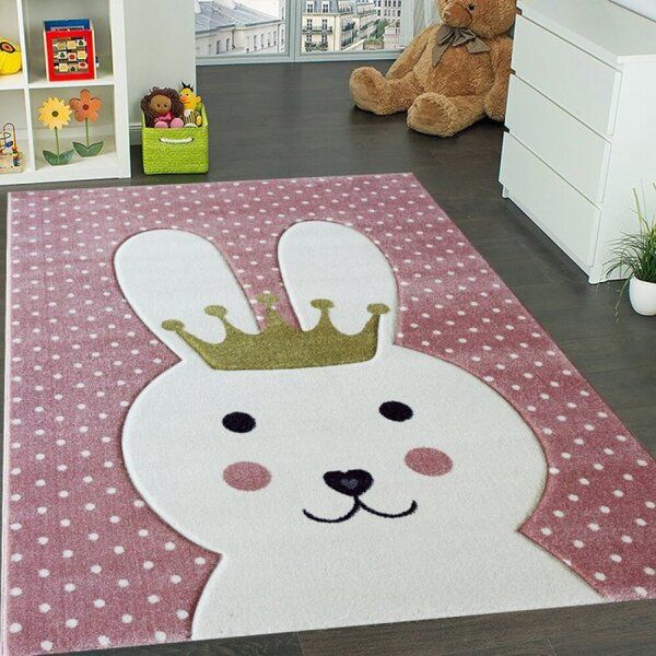 Dětský koberec Smart Kids 22414 pink 120 x 180 cm 120 x 180 cm