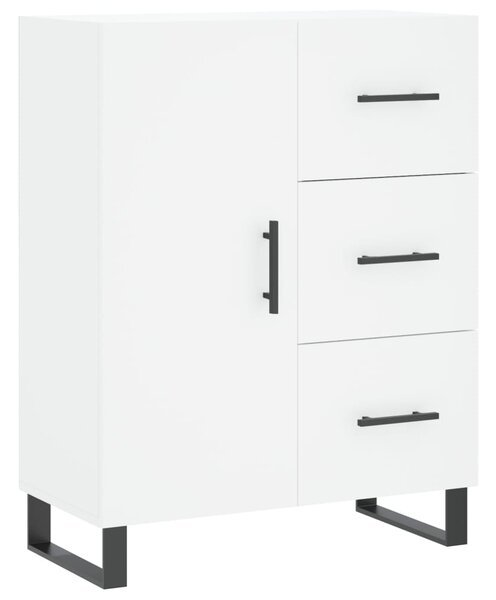 Skříň highboard bílá 69,5 x 34 x 180 cm kompozitní dřevo 3189469