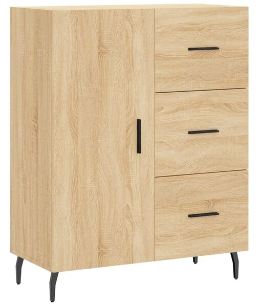 Skříň highboard dub sonoma 69,5 x 34 x 180 cm kompozitní dřevo 3199828