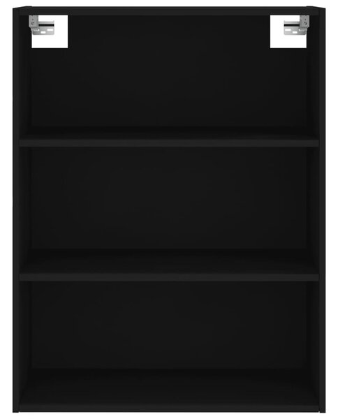 Skříň highboard černá 69,5 x 34 x 180 cm kompozitní dřevo 3189502