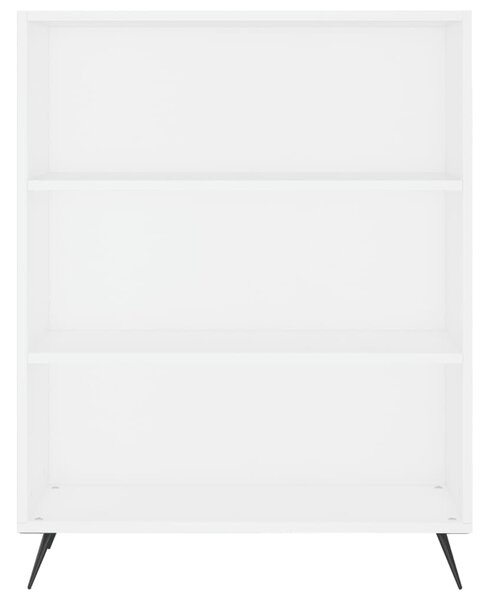 Skříň highboard bílá 69,5 x 34 x 180 cm kompozitní dřevo 3196043
