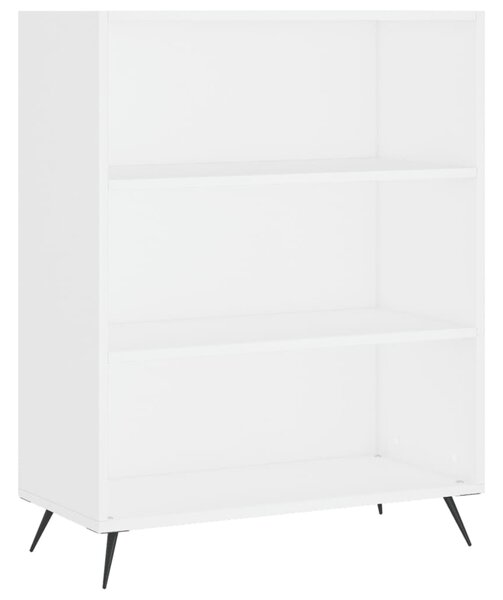 Skříň highboard bílá 69,5 x 34 x 180 cm kompozitní dřevo 3200041