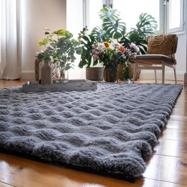 Kusový koberec Calypso 885 anthracite 40 x 60 cm 40 x 60 cm