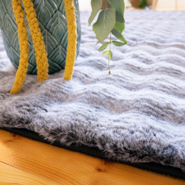 Kusový koberec Calypso 885 anthracite 40 x 60 cm 40 x 60 cm
