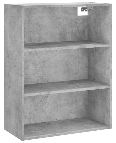 Skříň highboard betonově šedá 69,5x34x180 cm kompozitní dřevo 3189953