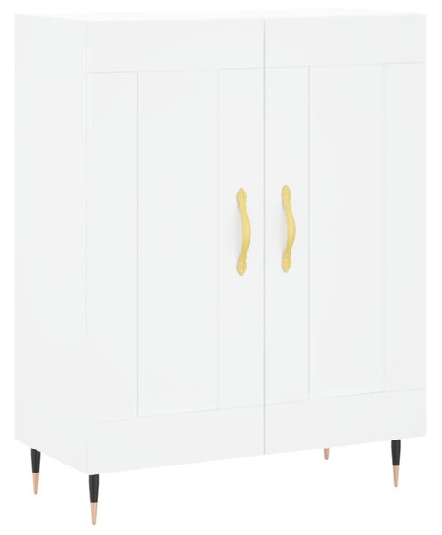 Skříň highboard bílá 69,5 x 34 x 180 cm kompozitní dřevo 3189933