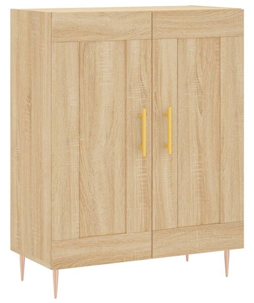 Skříň highboard dub sonoma 69,5 x 34 x 180 cm kompozitní dřevo 3189944