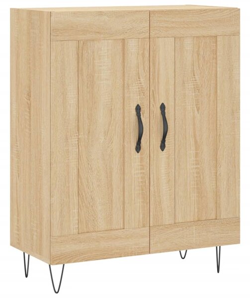 Skříň highboard dub sonoma 69,5 x 34 x 180 cm kompozitní dřevo 3189952