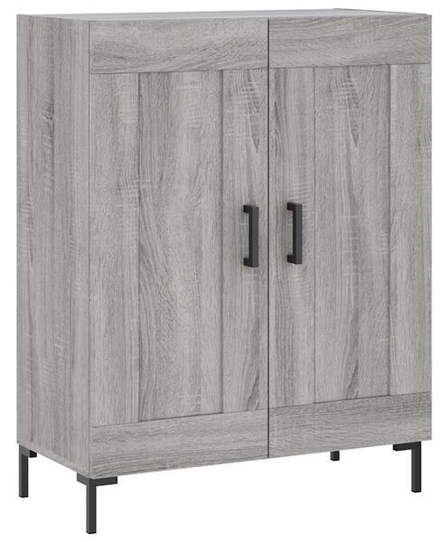 Skříň highboard šedá sonoma 69,5 x 34 x 180 cm kompozitní dřevo 3195793