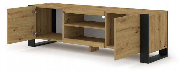 TV skříňka Homlando dub artisan stojící 158 cm