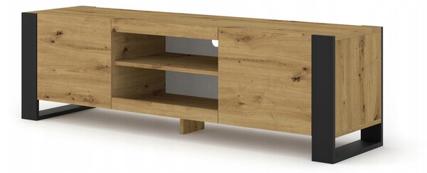 TV skříňka Homlando dub artisan stojící 158 cm