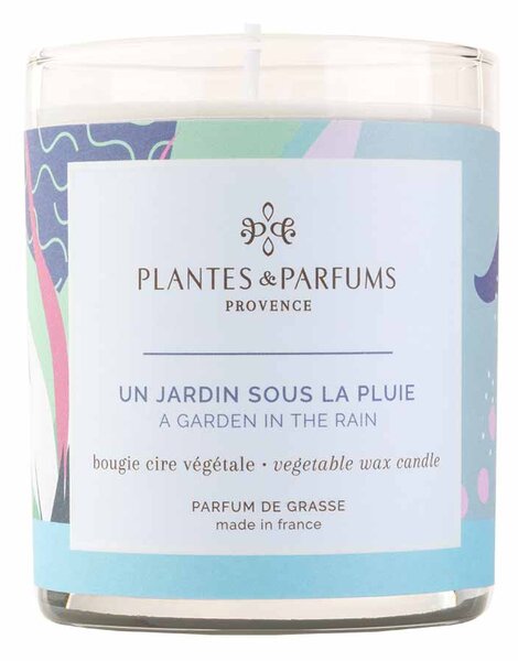PLANTES & PARFUMS de Provence PLANTES ET PARFUMS Vonná svíčka Jardin sous la Pluie 180g