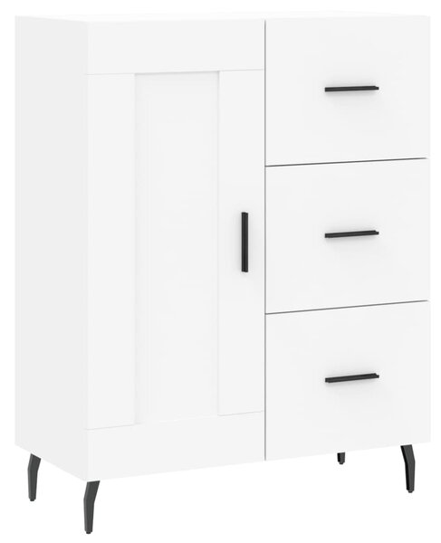 Skříň highboard bílá 69,5 x 34 x 180 cm kompozitní dřevo 3198673