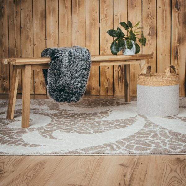 Kusový koberec Frisco 280 taupe 120 x 170 cm 120 x 170 cm