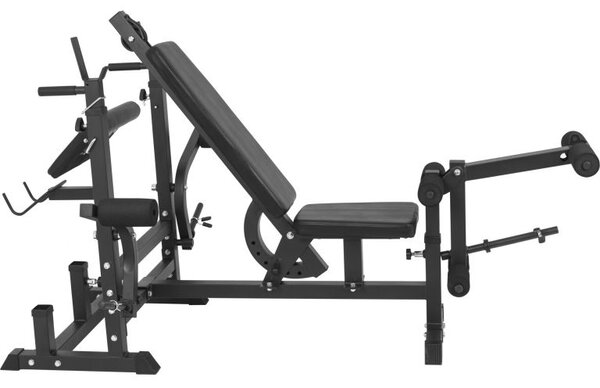 Gorilla Sports posilovací lavička, černá, 180 x 106 cm