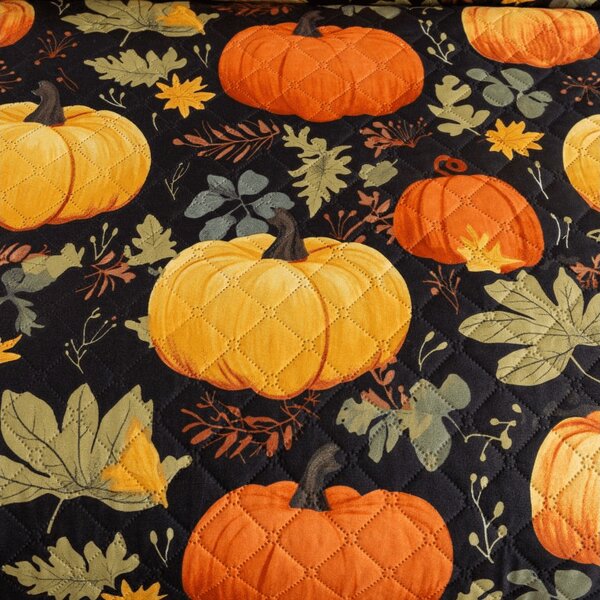 Přehoz na postel ORANGE PUMPKINS, barevný Rozměr: 170 x 210 cm