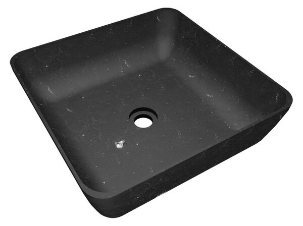 Umyvadlo z přírodního kamene Tantum Black