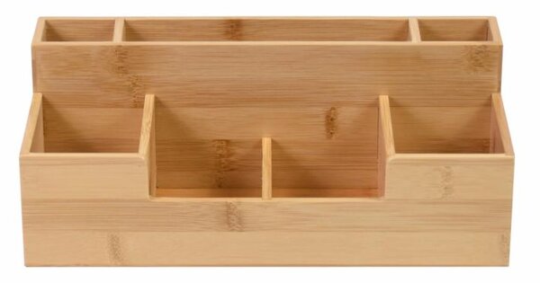 Organizér na psací potřeby, bambus, 30 x 15 x 11 cm