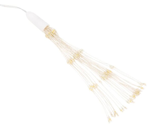 Vánoční hvězdicová světla 2 ks 140 vícebarevných LED diod 17 cm 3190516