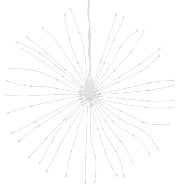 Vánoční hvězdicová světla 8 ks 140 modrých LED diod 17 cm 3190515