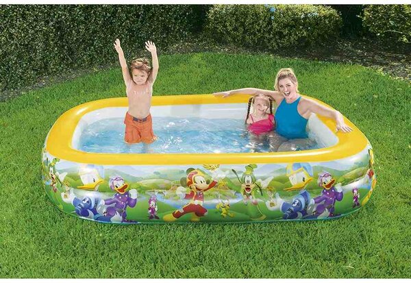 Dětský nafukovací bazén Bestway Mickey Mouse Roadster rodinný