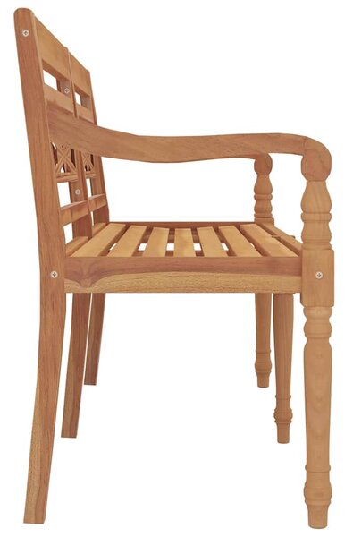 Lavice Batavia 150 cm masivní teakové dřevo 319147