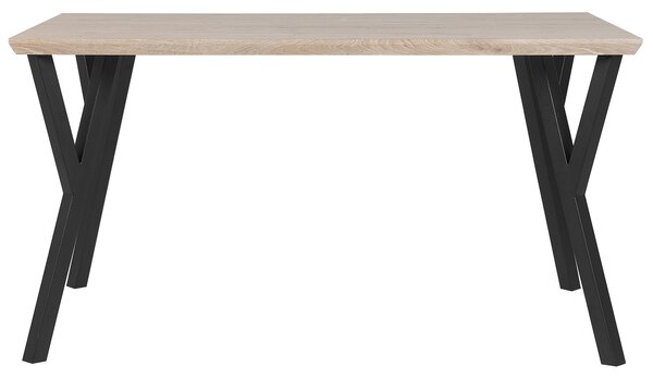 Jídelní stůl BRAVO Světle hnědá 140 cm 80 cm