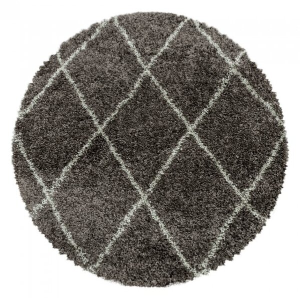 Kusový koberec Alvor shaggy 3401 taupe 60 x 110 cm 60 x 110 cm