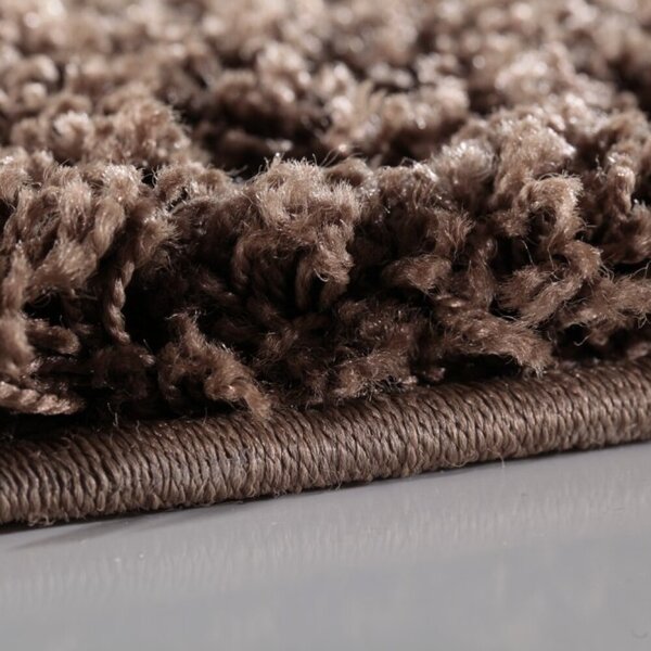 Kusový koberec Dream Shaggy 4000 brown 60 x 110 cm 60 x 110 cm