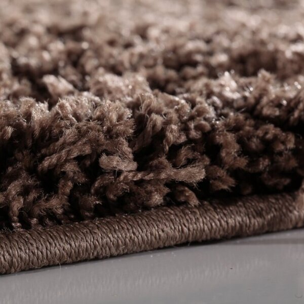 Kusový koberec Dream Shaggy 4000 brown 60 x 110 cm 60 x 110 cm