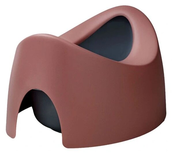 Dětský oboustranný ergonomický nočník s výlevkou Teggi růžový
