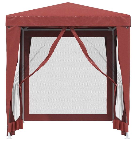 Party stan se 4 síťovanými bočnicemi 2 x 2 m HDPE 319220