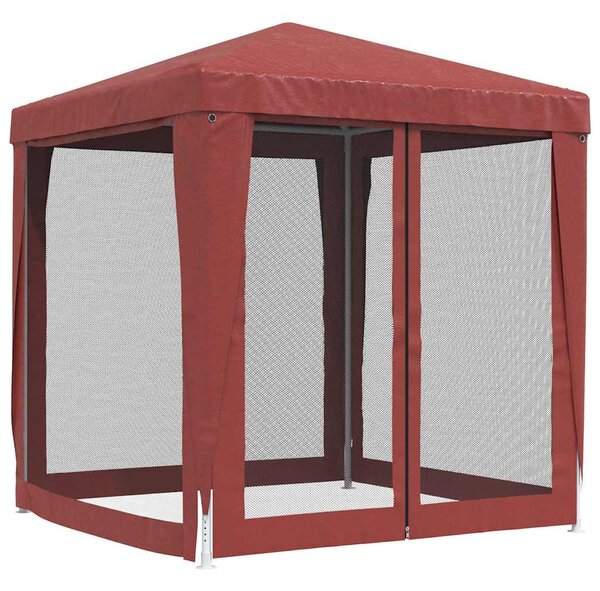 Party stan se 4 síťovanými bočnicemi 2 x 2 m HDPE 319220