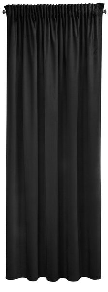 ZATEMŇOVACÍ ZÁVĚS NA PÁSCE PIERRE CARDIN SIBEL 140X270 CM ČERNÁ