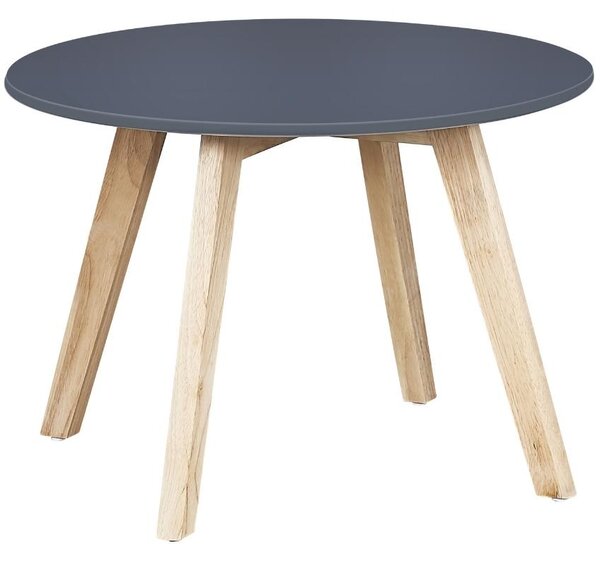 Modrý lakovaný dřevěný dětský stolek Quax Walsh 60 cm