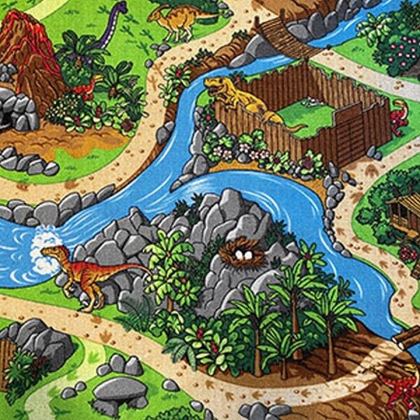 Dětský koberec Dino 1 m2 DINO bez obšití 1 m2 DINO bez obšití
