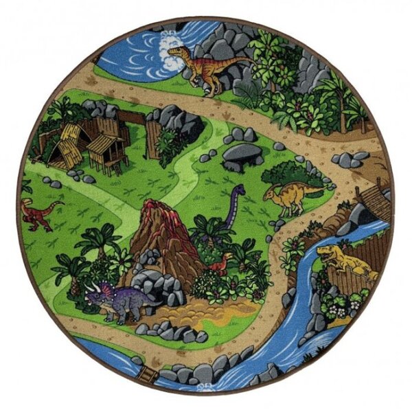Dětský koberec Dino 1 m2 DINO bez obšití 1 m2 DINO bez obšití