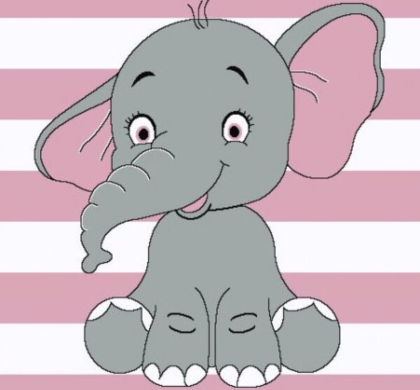 Dětský koberec Kiddo A1087 pink 80 x 150 cm-SLEVA 80 x 150 cm-SLEVA