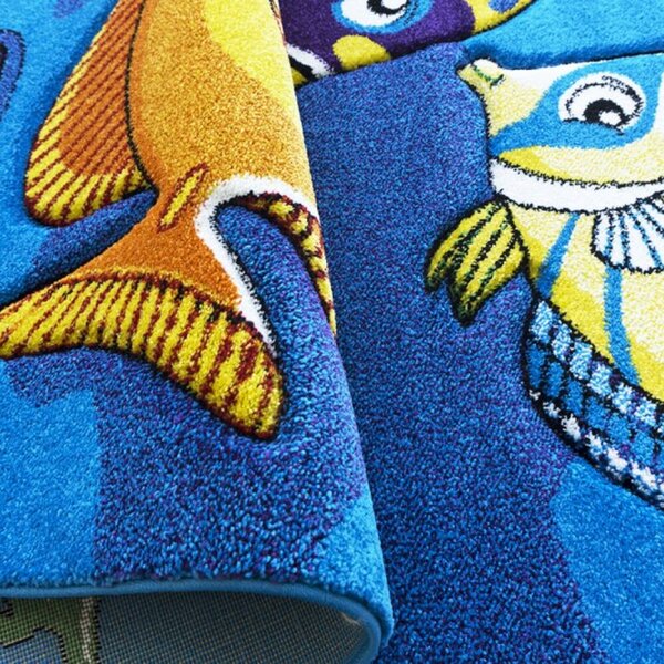 Dětský koberec Smart Kids 22308 blue 120 x 180 cm 120 x 180 cm