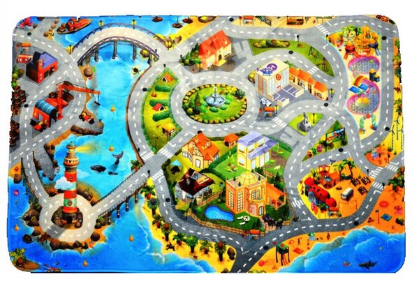 Dětský koberec Ultra Soft Letiště 70 x 100 cm (88001) 70 x 100 cm (88001)